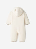 Baby Alta Shearling Fleece Romper Hoodie