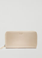 Zip Around Clutch Metallic