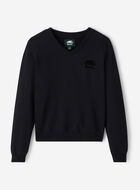 Organic Cooper V-Neck Sweatshirt