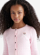 Girls Roots Signature Cardigan