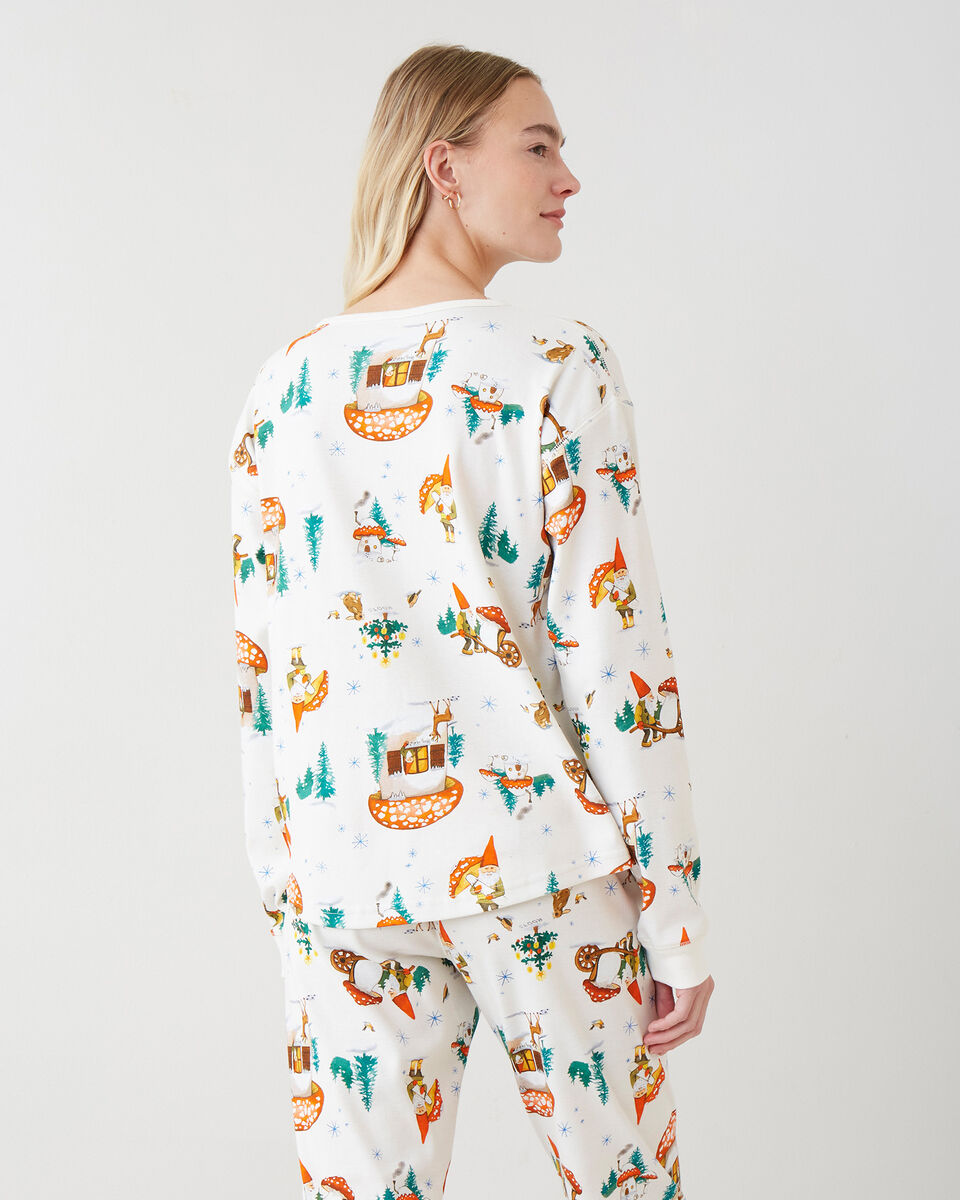 Womens Winter Wonderland Pajama Top