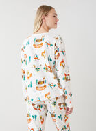 Womens Winter Wonderland Pajama Top