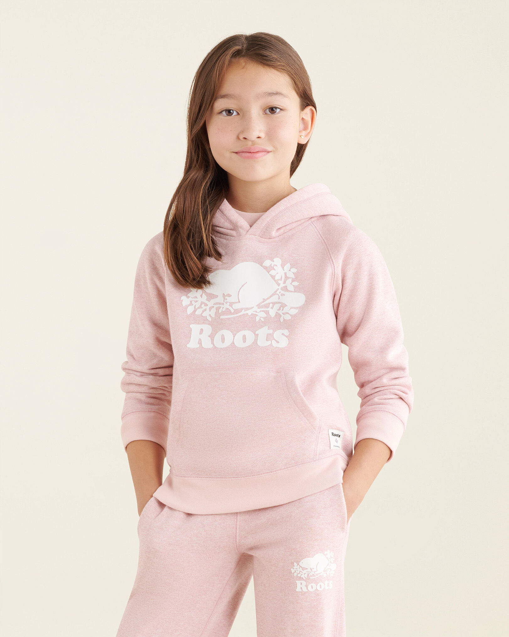 Pink roots hoodie deals