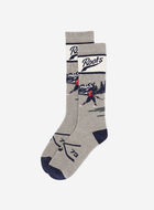 Adult Hockey Intarsia Sock