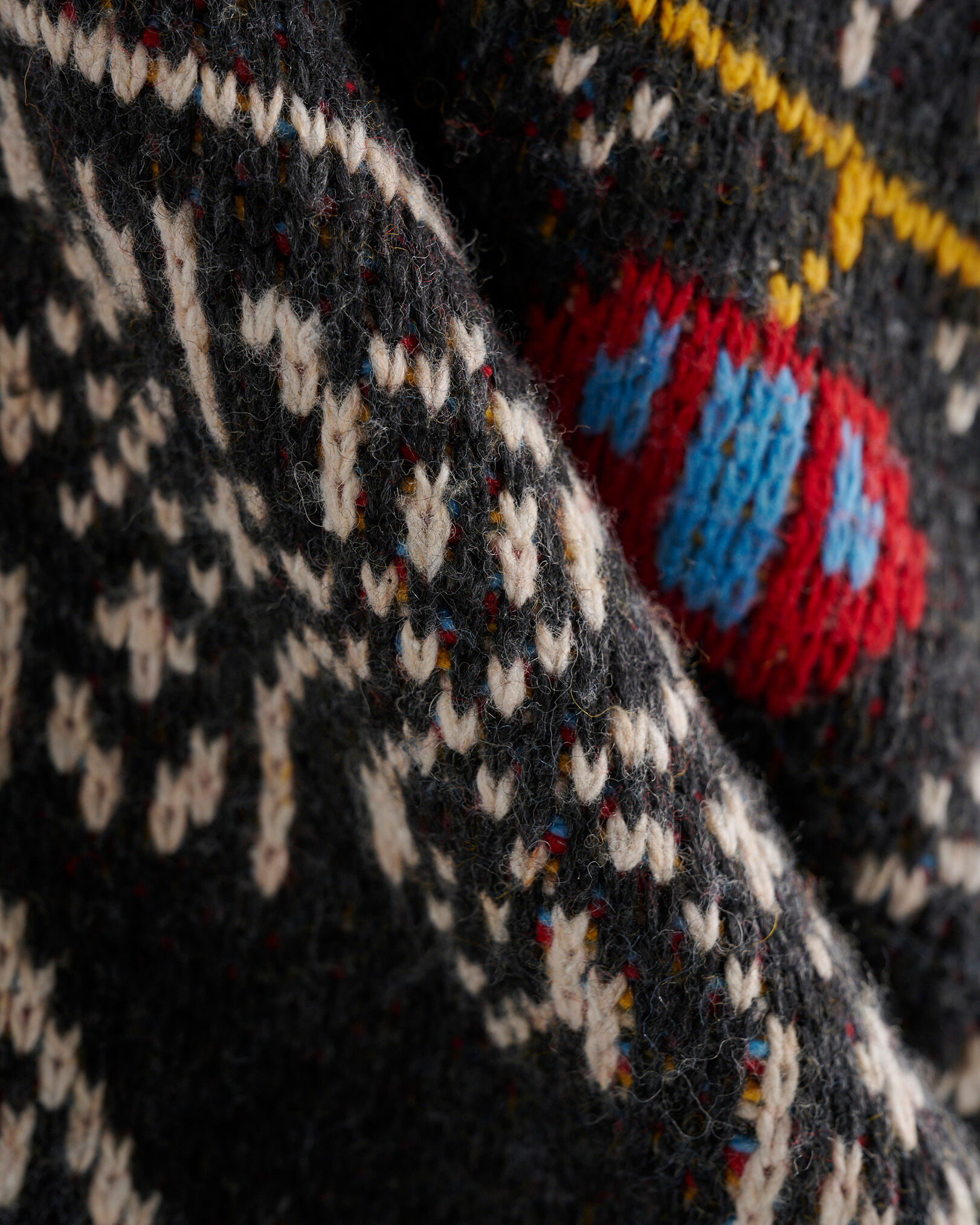 Cabin Shawl Fair Isle Cardigan