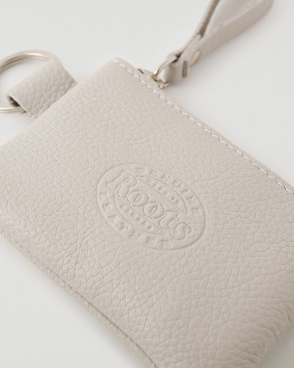 Pochette à glissière en cuir Cervino