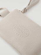 Pochette à glissière en cuir Cervino