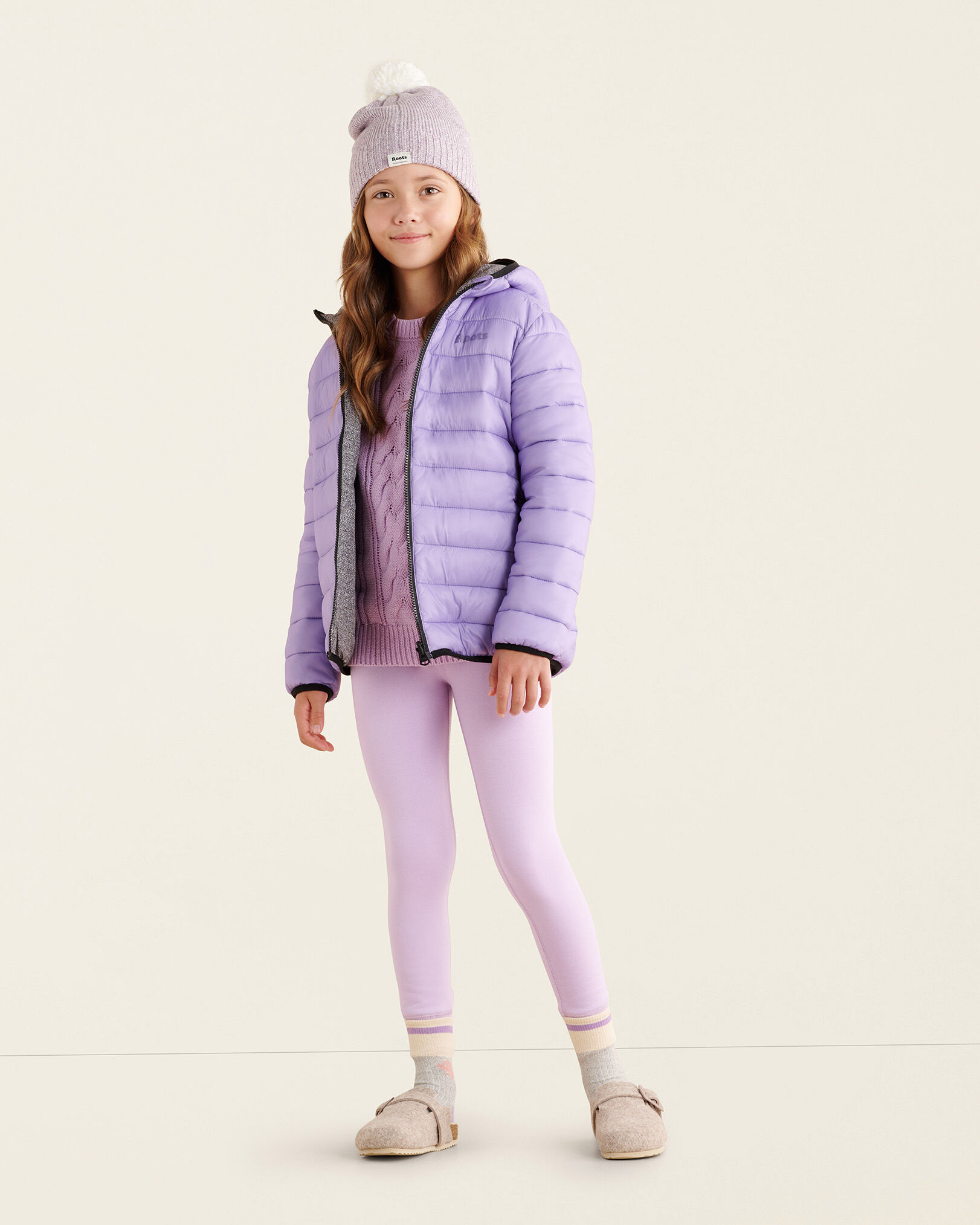 Pantalon en molleton douillet pour enfants