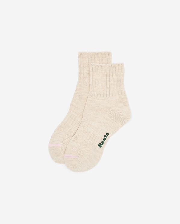 Socquettes en coton héritage pour femmes 