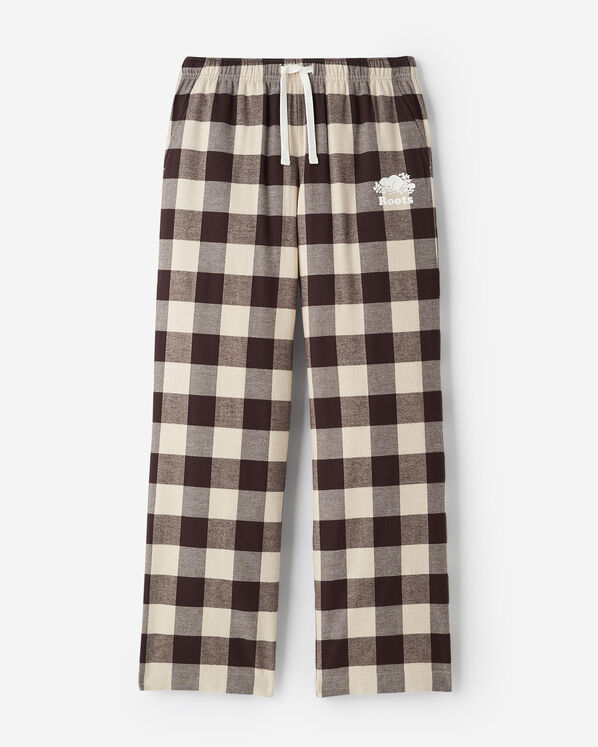 Pantalon de pyjama &agrave; carreaux pour femme