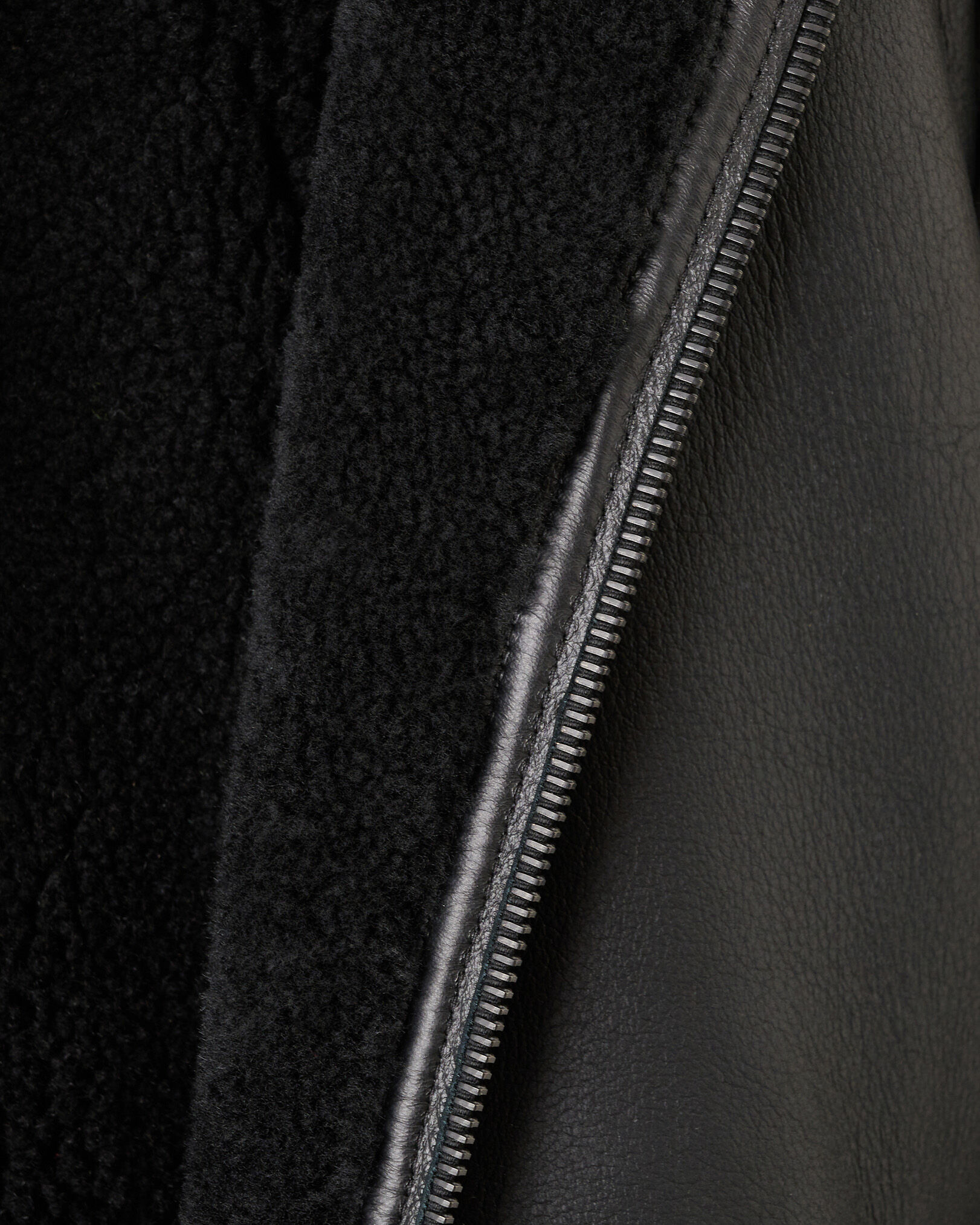 Gender Free Shearling Jacket Leather Jackets Roots