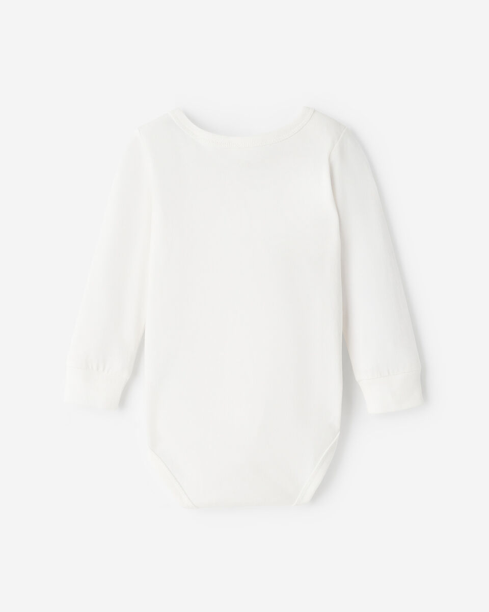 Baby Cooper Glitter Long Sleeve Bodysuit