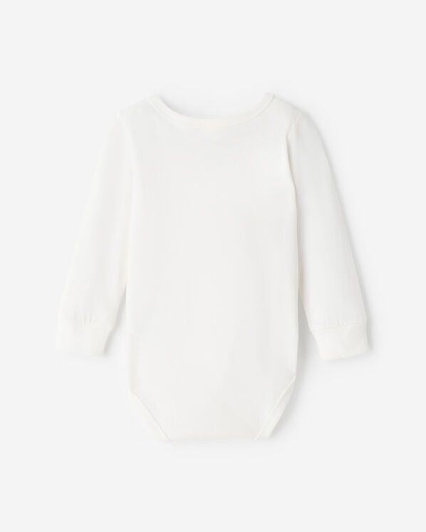 Baby Cooper Glitter Long Sleeve Bodysuit