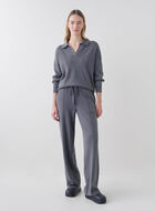 Luxe Lounge Polo Sweater