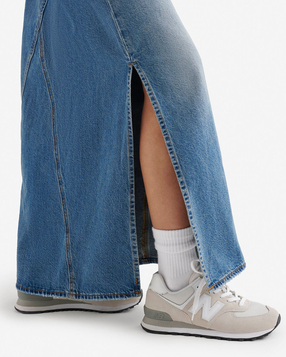 Levi's Iconic Long Womens Skirt With Slit