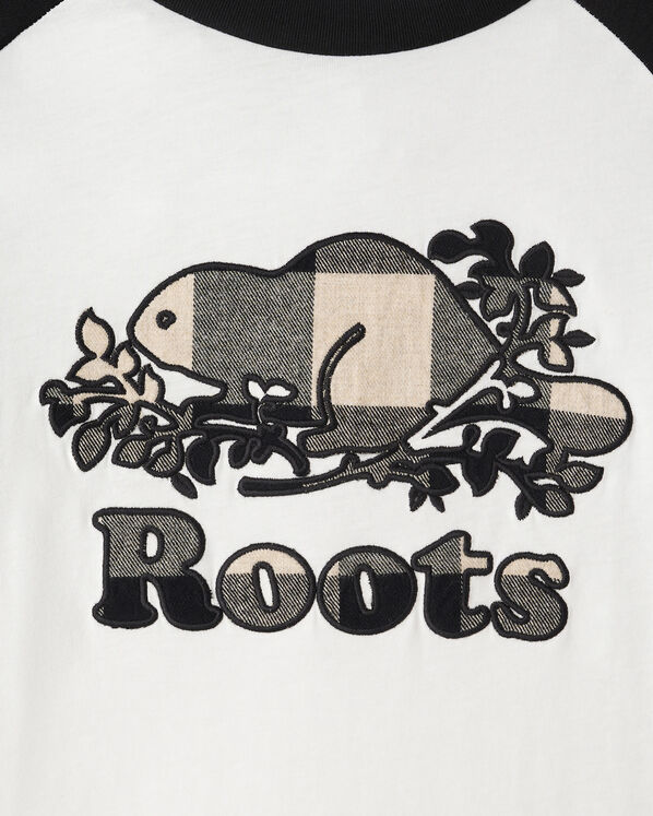 T-shirt à manches longues et carreaux Cooper pour femmes T-shirt à manches longues et carreaux Cooper pour femmes