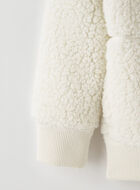 Baby Shearling Fleece Relaxed Zip Hoodie