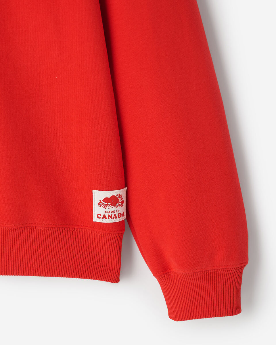 Chandail &agrave; glissi&egrave;re un quart Canada Roots