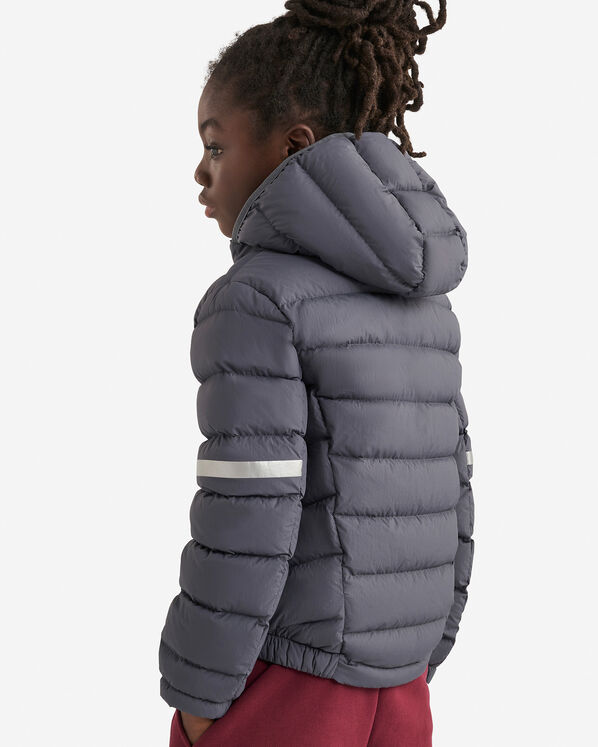 Blouson compressible en duvet Roots pour enfants Blouson compressible en duvet Roots pour enfants