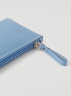 Pochette moyenne à glissière en cuir Cervino