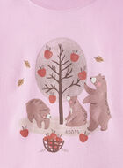 T-shirt &agrave; manches longues Ours douillet pour tout-petits