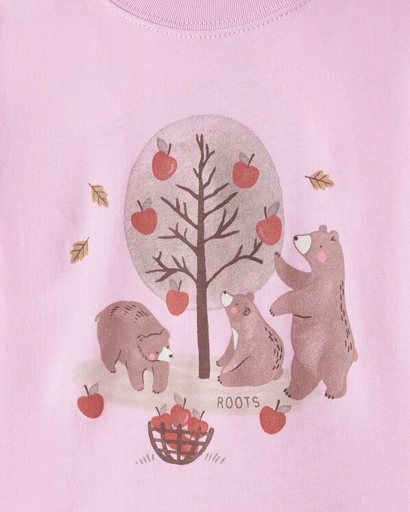 T-shirt &agrave; manches longues Ours douillet pour tout-petits