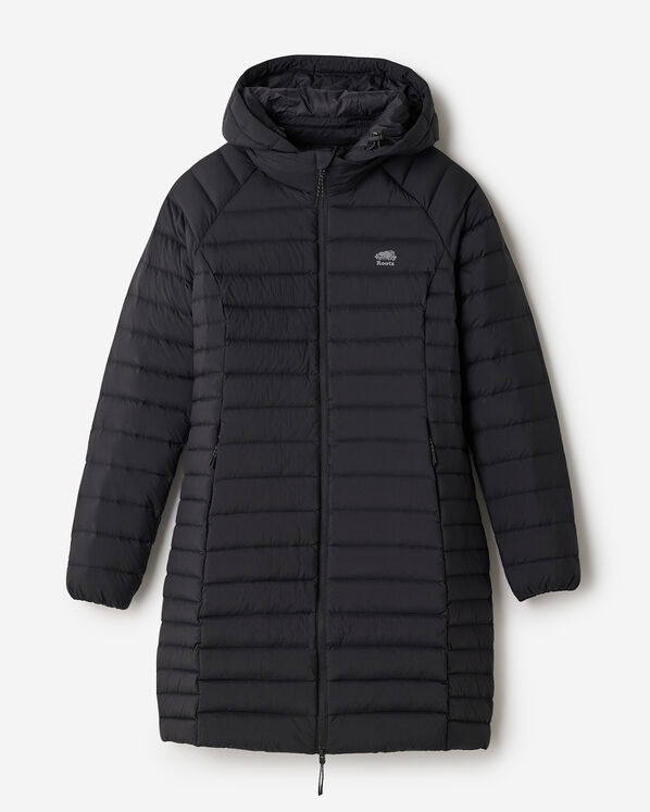 Roots Down Packable Long Jacket