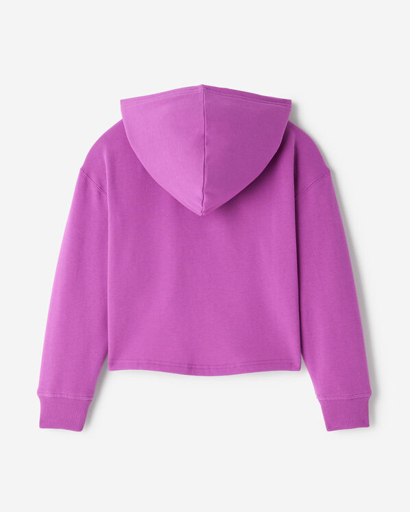 Girls Cozy Cooper Shortened Hoodie Girls Cozy Cooper Shortened Hoodie