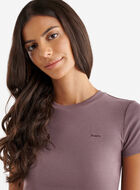 Roam Rib Fitted Short Sleeve Top