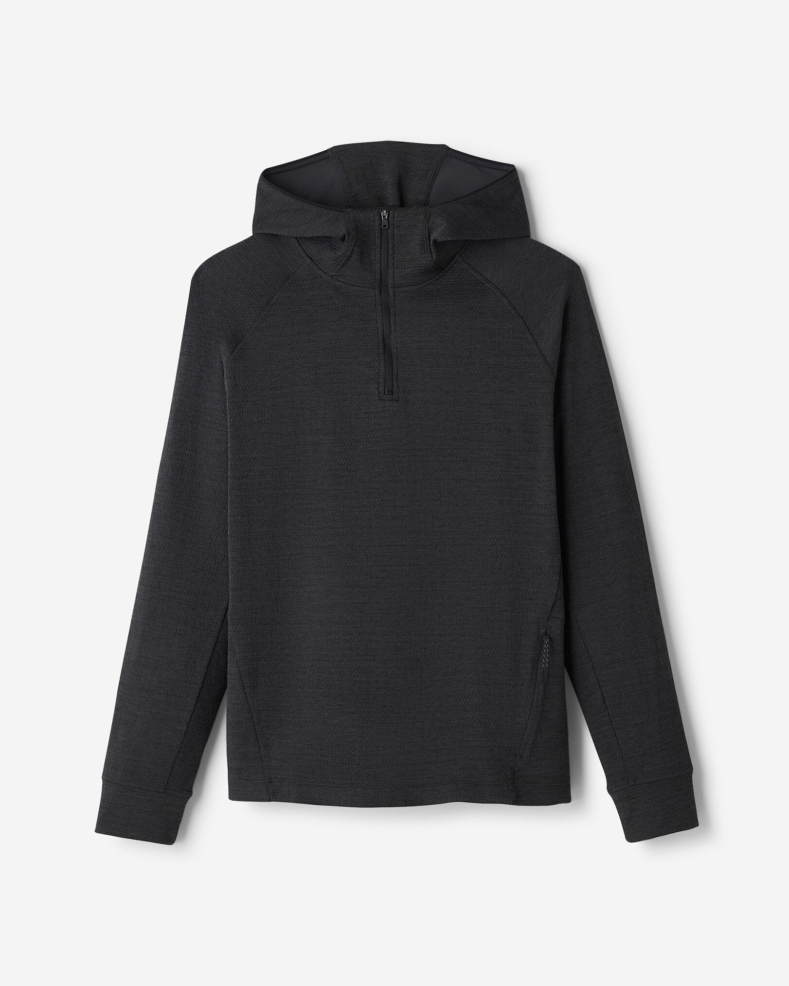 Active Textured Half Zip Hoodie