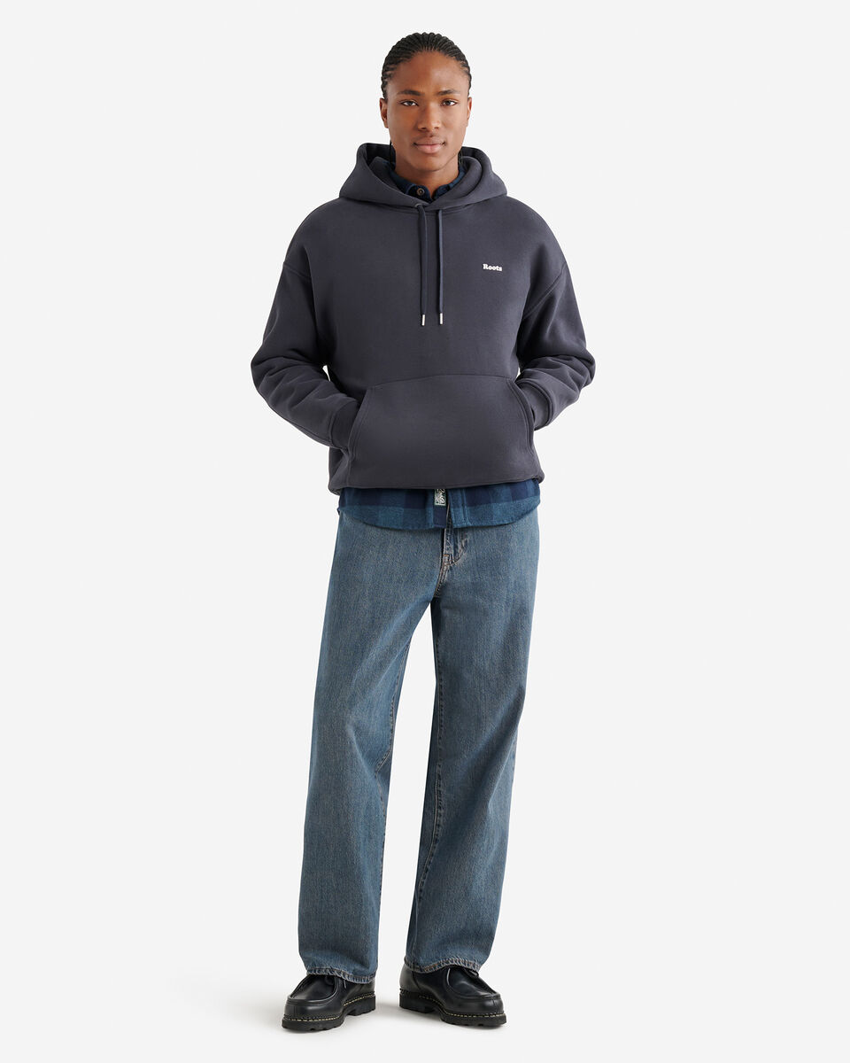 Chandail &agrave; capuchon en molleton nuage