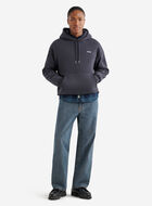 Chandail &agrave; capuchon en molleton nuage