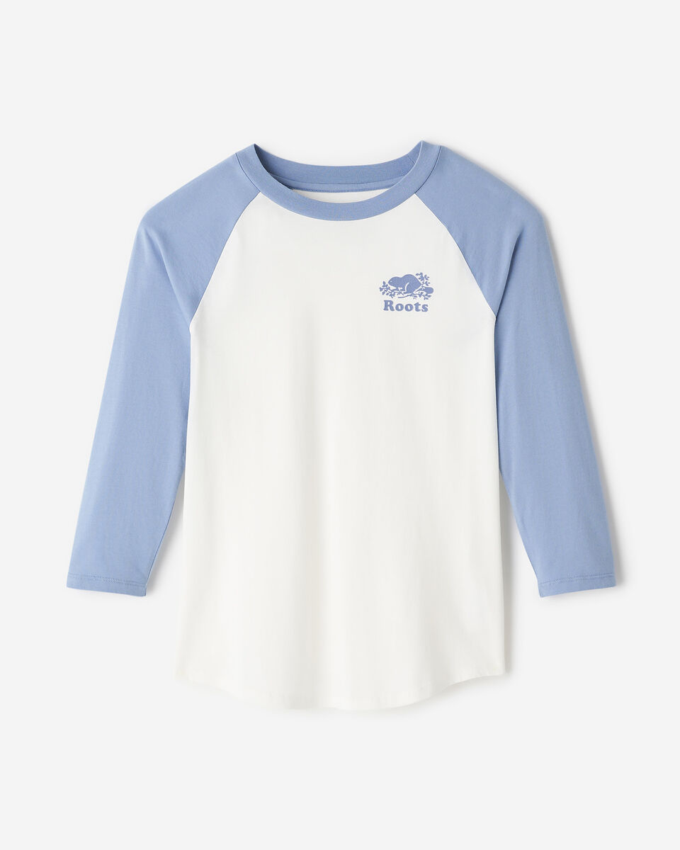 Womens Organic Cooper Baseball T-Shirt