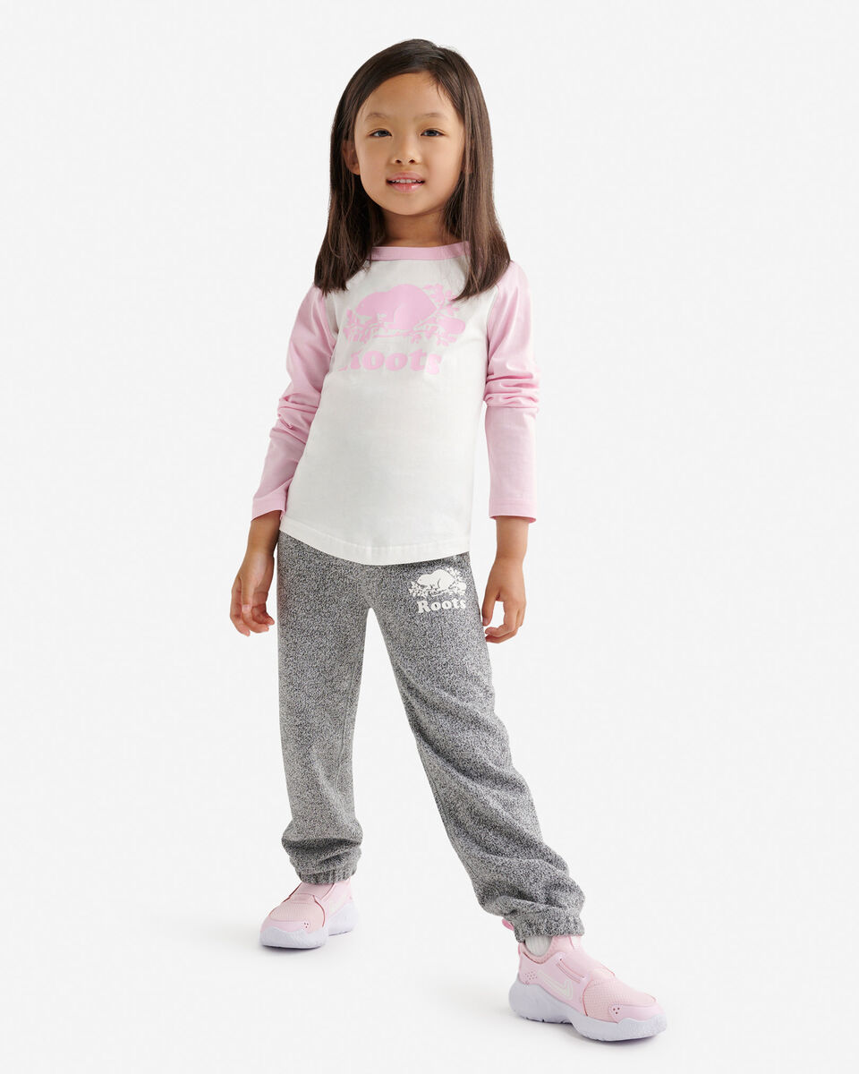 T-shirt style baseball Cooper en coton bio pour tout-petits