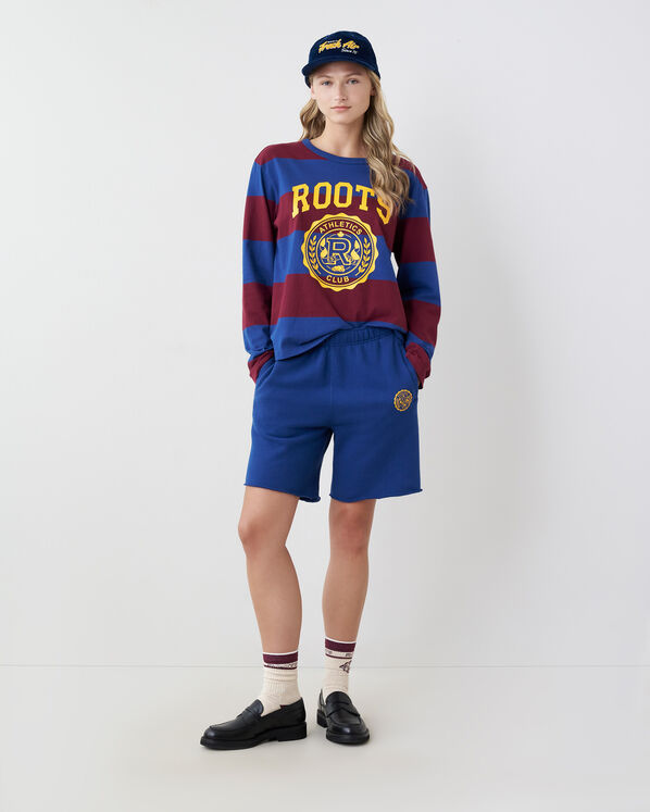 Womens Athletics Club Stripe T-shirt