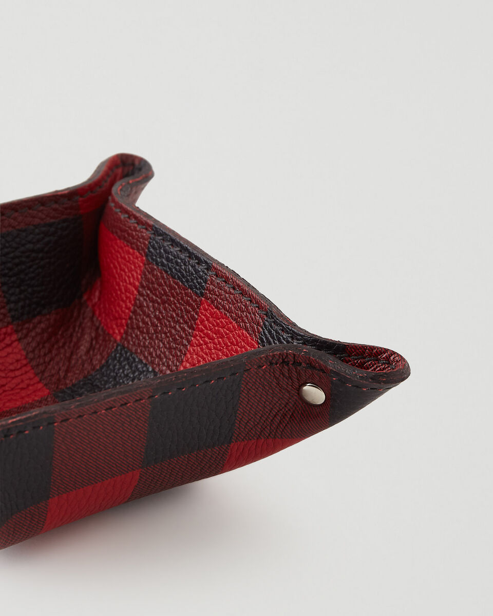 Park Plaid Small Tray Cervino