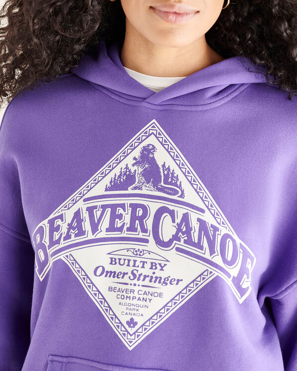 Beaver Canoe Relaxed Hoodie