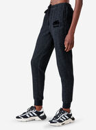 Pantalon court en molleton ajusté à cheville côtelée (entrejambe : 26 po)
