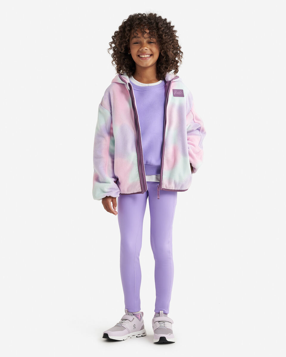 Kids Active Microfleece Full Zip Hoodie