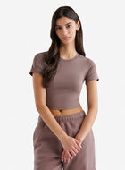 Renew Knit Crop T-Shirt