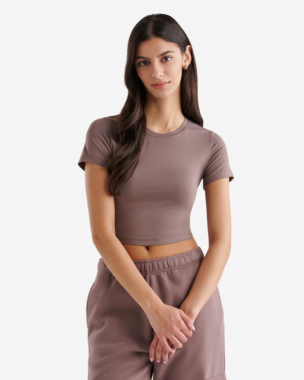 Renew Knit Crop T-Shirt