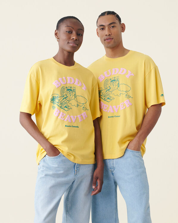 Women's Yellow and Golds T-Shirts & Graphic Tees - Roots