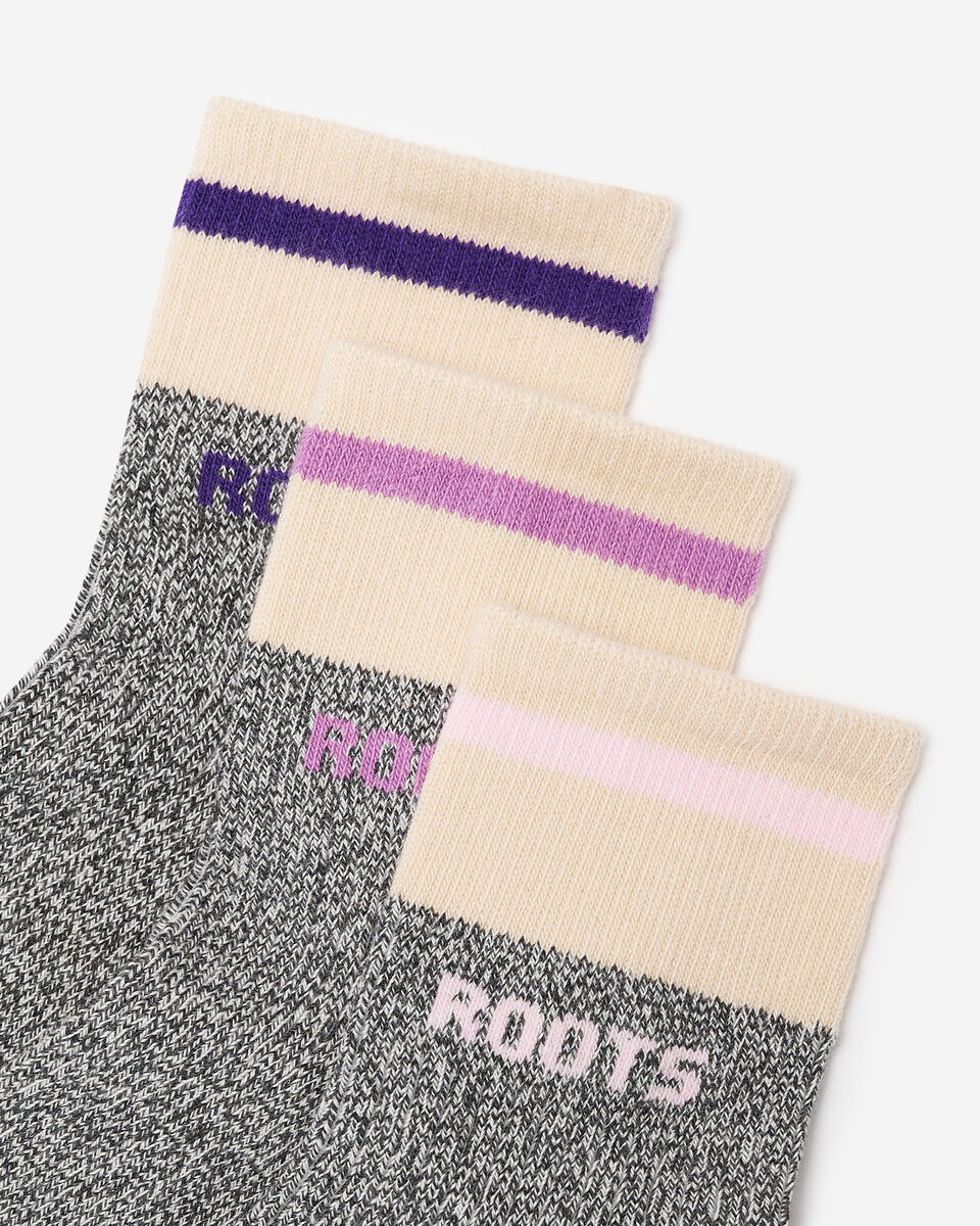 Kids Cabin Ankle Sock 3 Pack