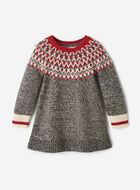 Toddler Girls Cabin Fair Isle Sweater Dress