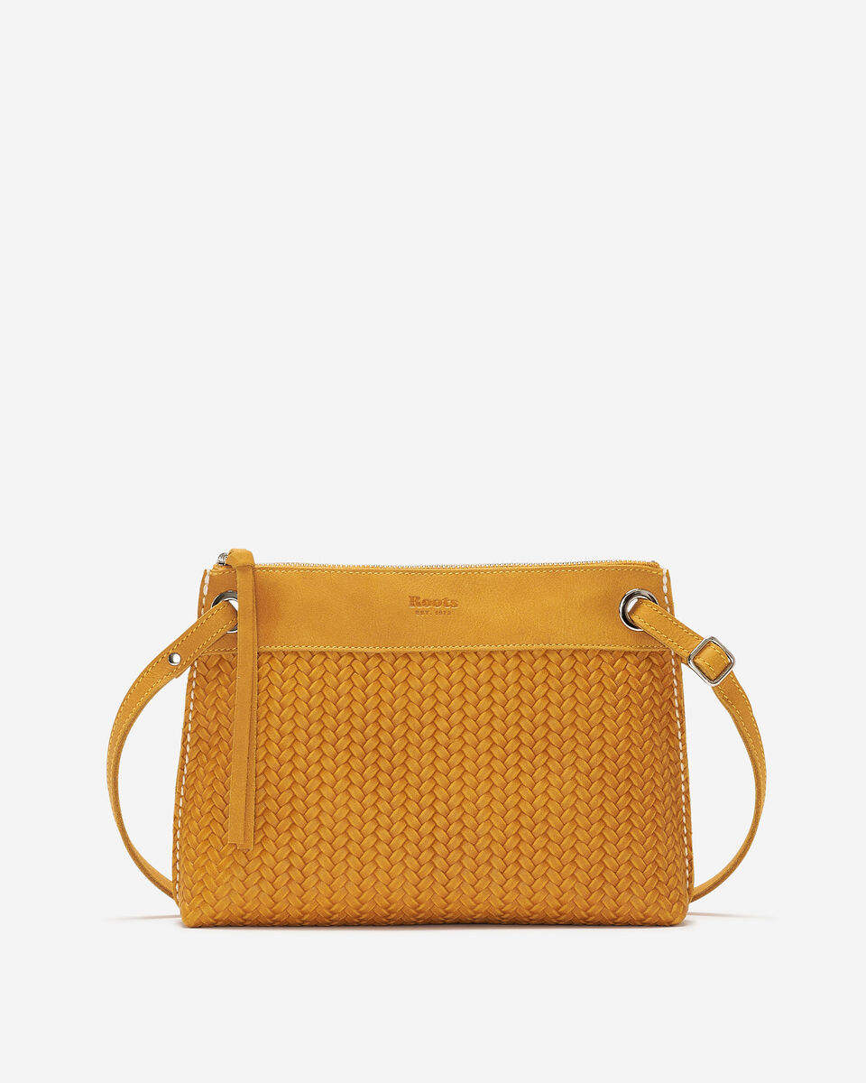 Sac Edie en cuir tress&eacute;