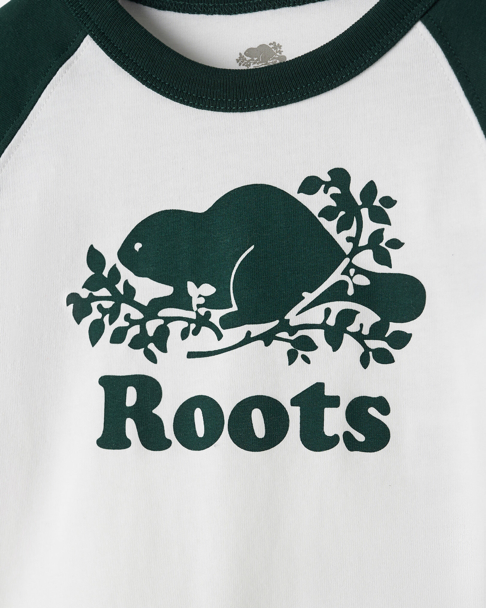 T-shirt style baseball Cooper en coton bio pour bébés