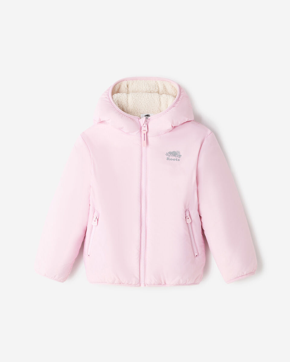 Blouson en mouton réversible pour tout-petits