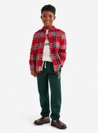 Kids Plaid Tidings Shirt