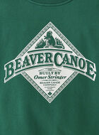 Kids Beaver Canoe Relaxed Crew Sweatshirt