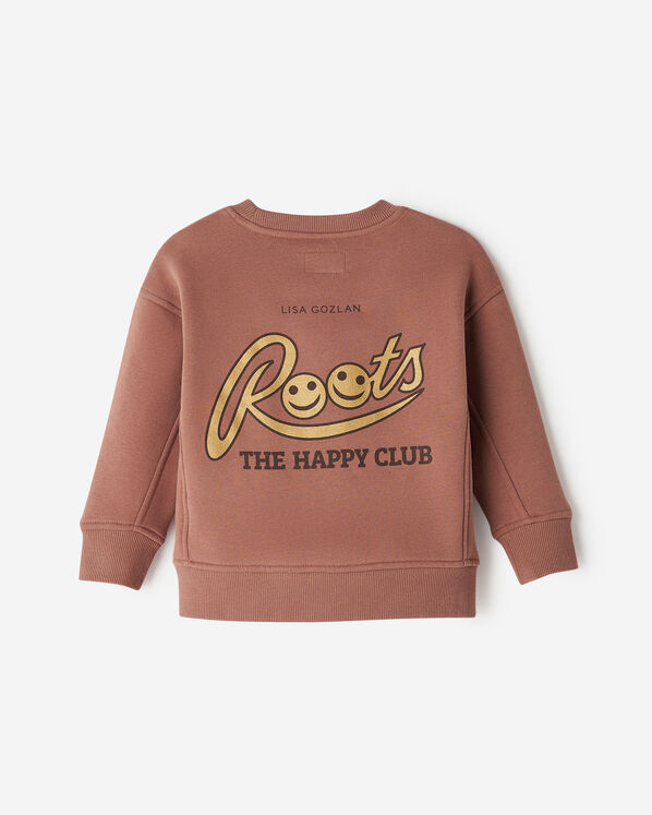Chandail &agrave; col rond pour tout-petits Roots x Lisa Gozlan